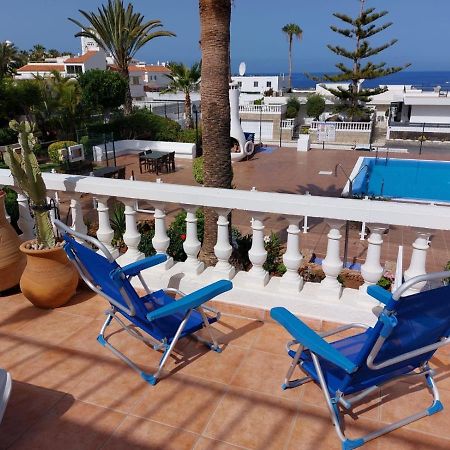 First Line Villa Floor Studio Apartment With Amazing Sea View Air Conditioned Just 50M From The Beach Costa Adeje  Zewnętrze zdjęcie